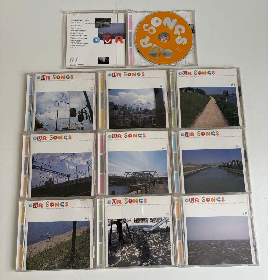 OUR SONGS CD 10巻セット 80S 邦楽 名盤ポップス