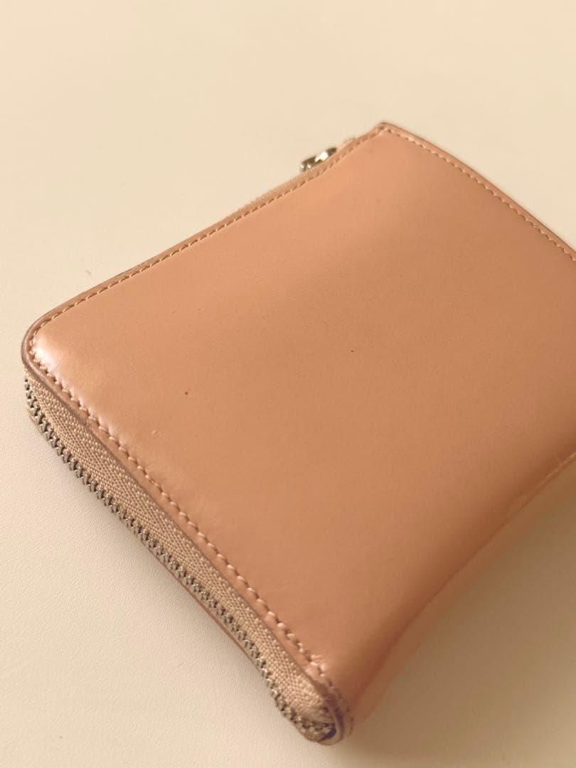 【ジルサンダー】レザー L字財布 編み込みストラップ付き