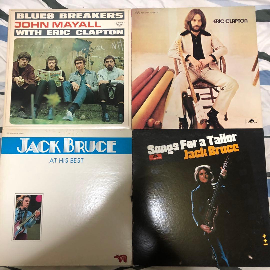洋楽LPエリック・クラプトン レコード コレクションまとめ売り