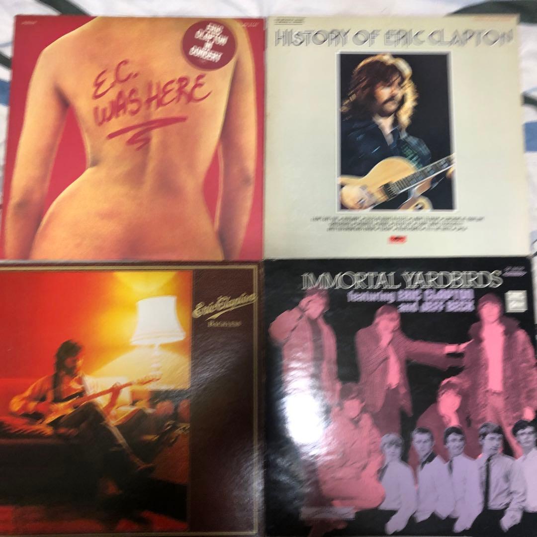 洋楽LPエリック・クラプトン レコード コレクションまとめ売り