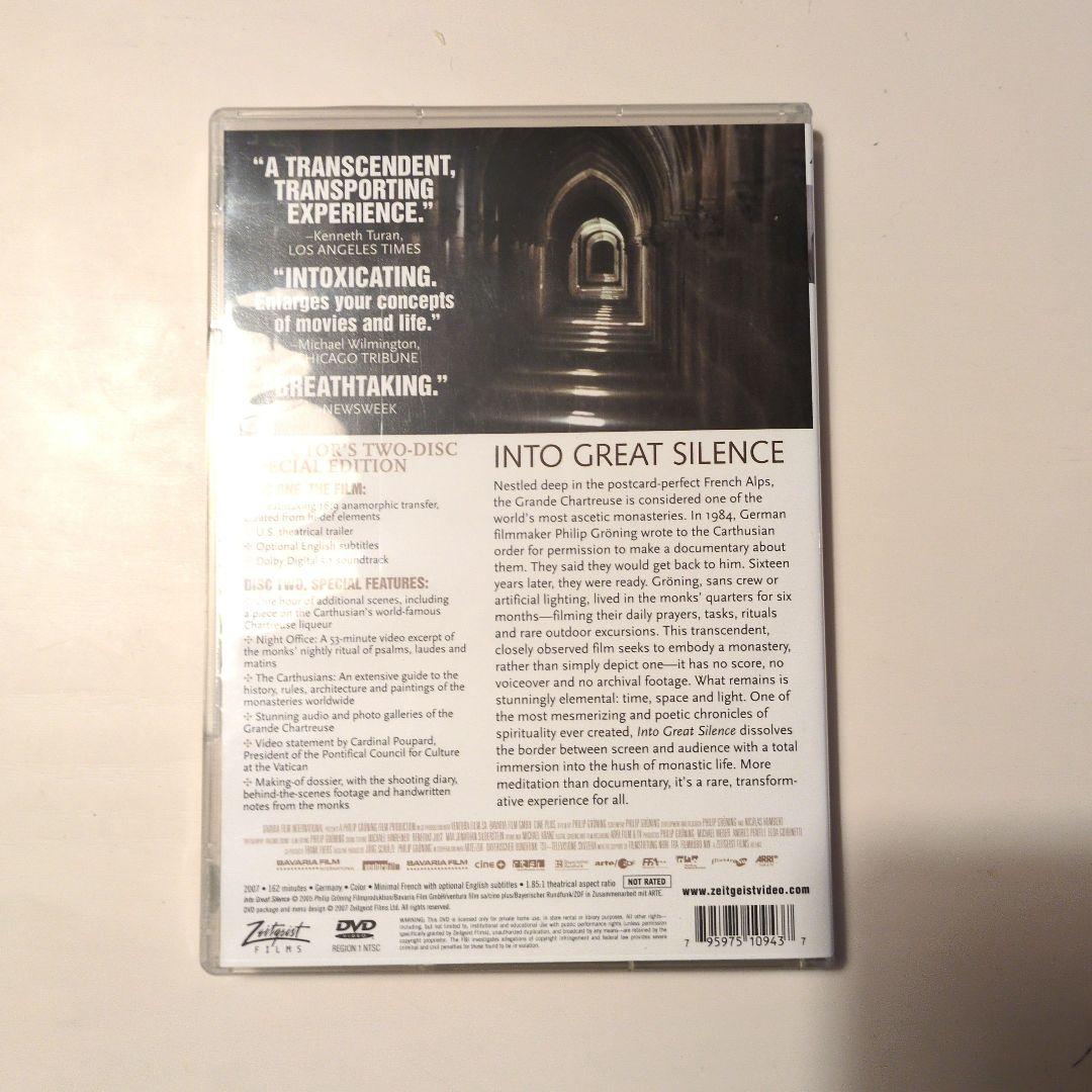 大いなる沈黙へ　Into Great Silence 2枚組 DVD