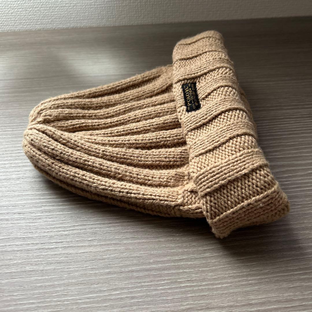 RALPH LAUREN ニット帽 FISHERMAN BEANIE
