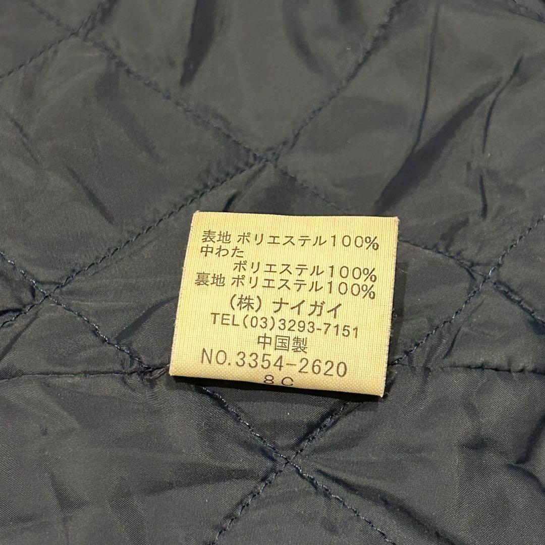 ポロ バイ ラルフローレン 中綿ジャケット ネイビー フード 収納 ロゴ刺繍