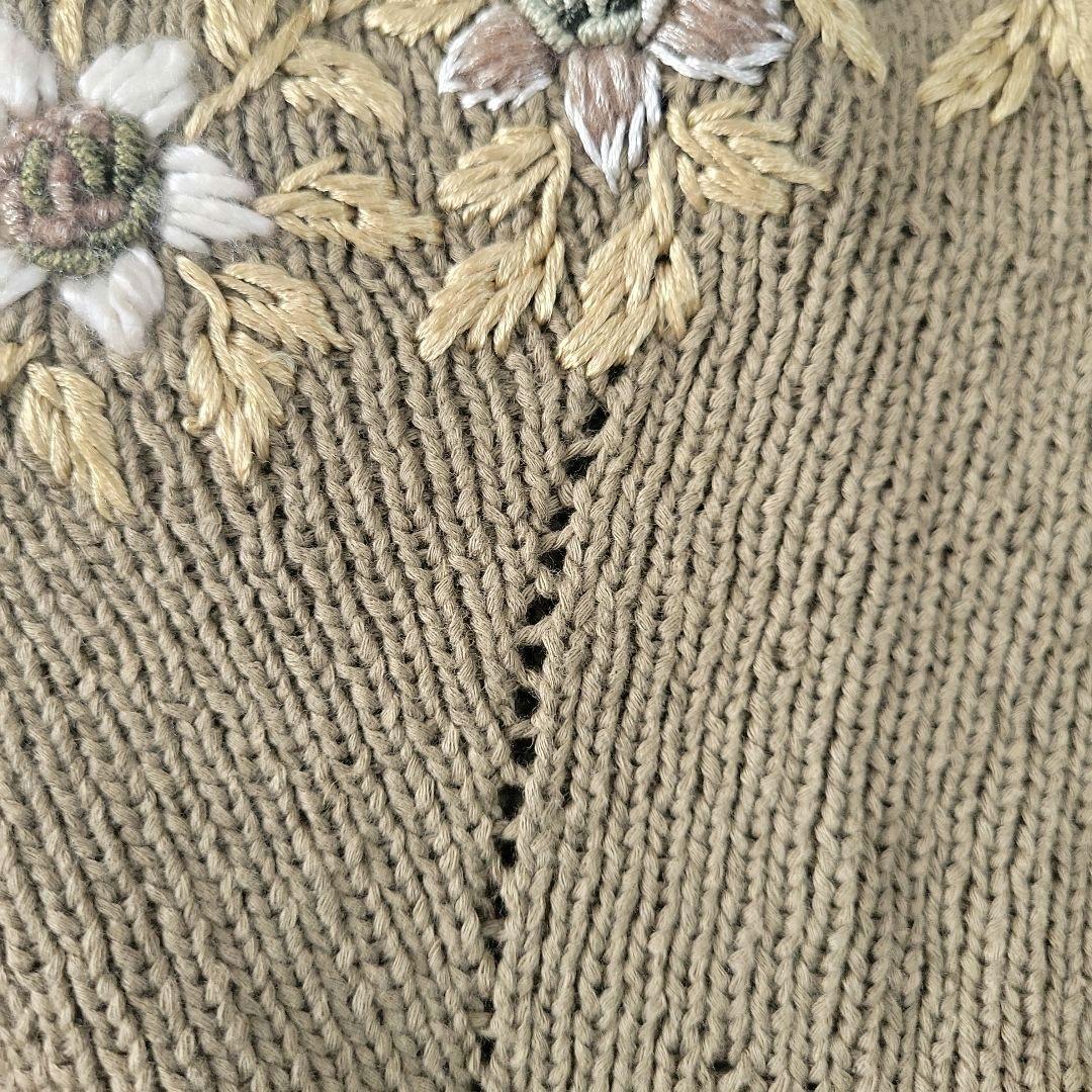Wolken Stricker☆ドイツ製☆新品☆XL☆手編み刺繍カーディガン