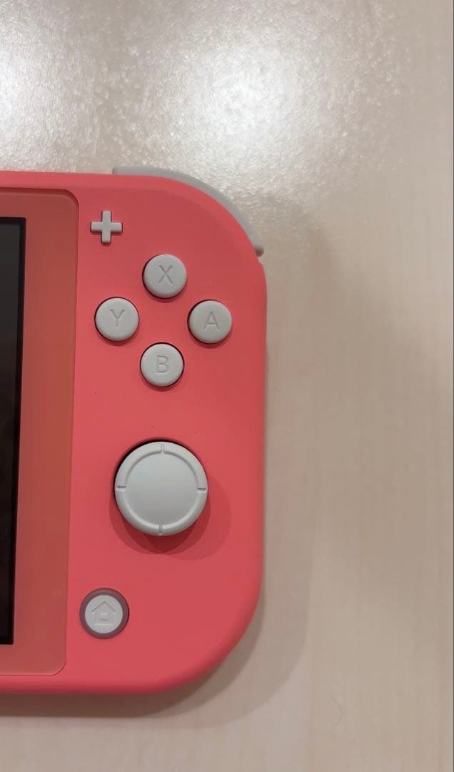 Nintendo Switch Lite 本体　コーラル　ピンク　充電器　箱あり