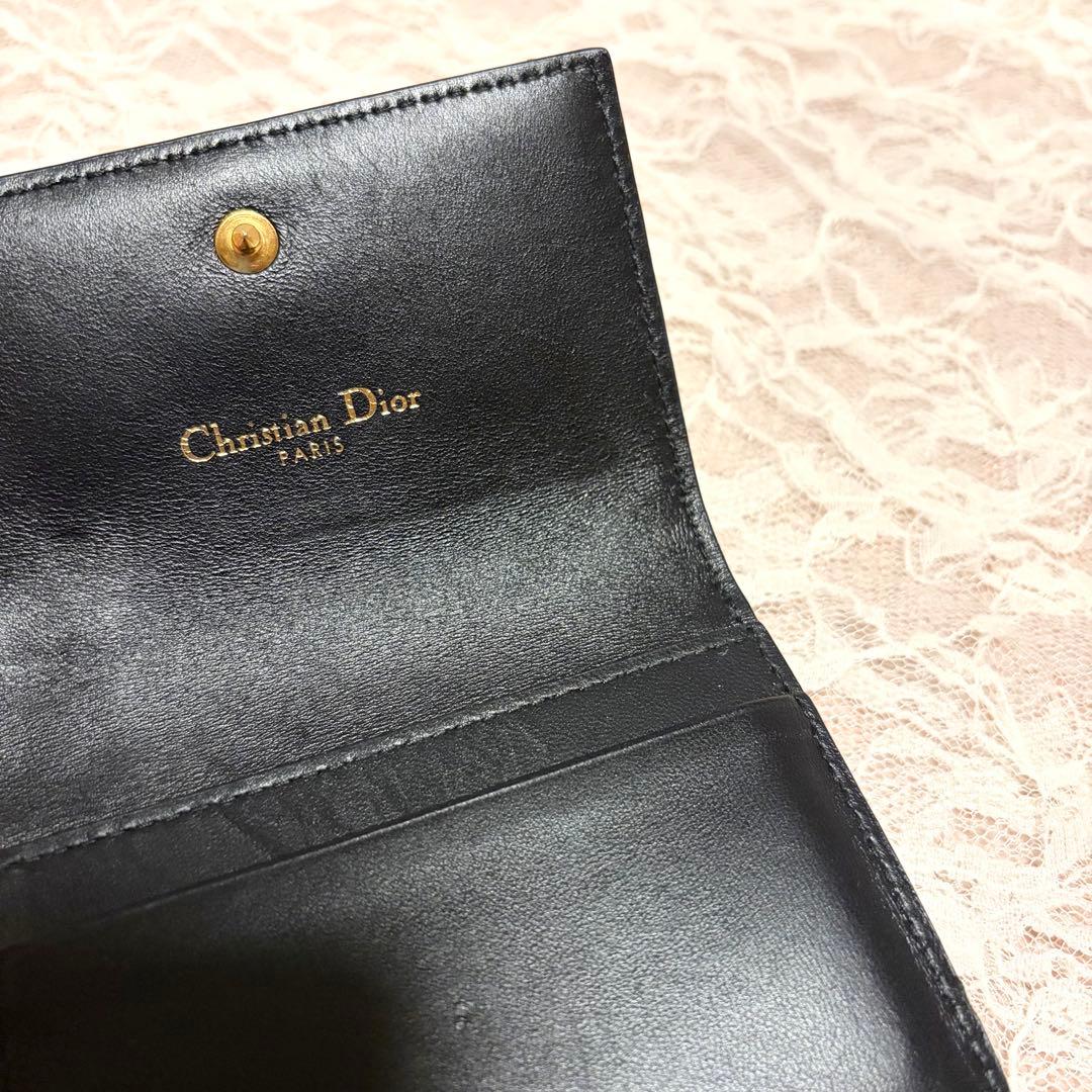 Dior Jolie Hibiscus ウォレット 財布 ブラック