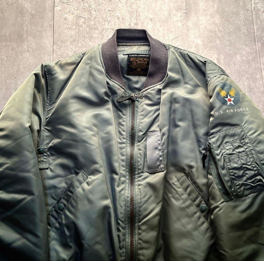 ジャケット・アウター 90S ALPHA INDUSTRIES ma-1 flight jacket