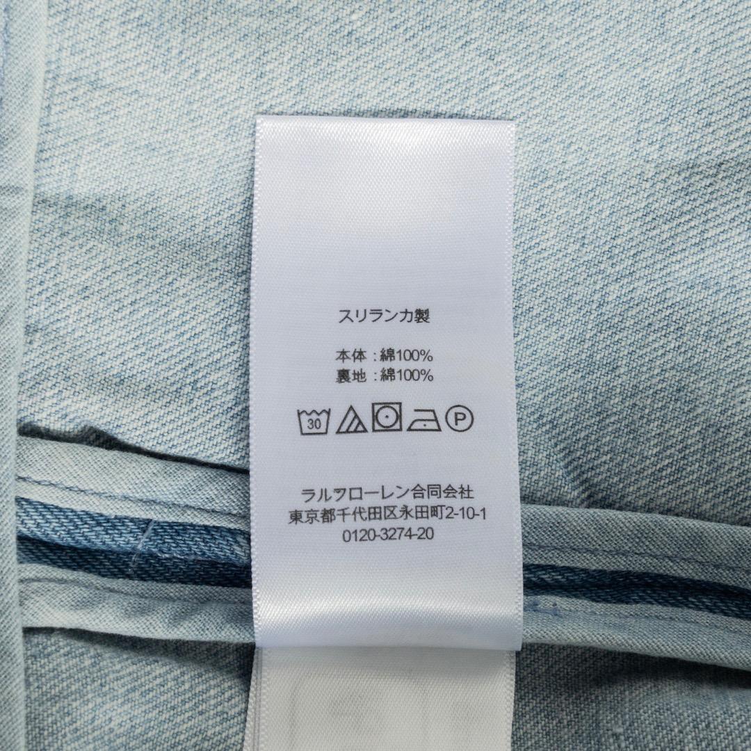 未使用 ポロ ラルフローレン オーバーサイズ ボクシー デニム トレンチコート