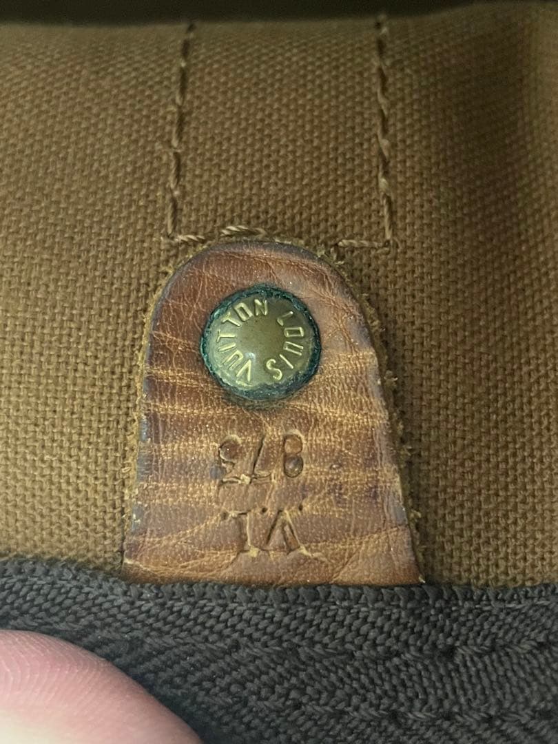 LOUIS VUITTON ビンテージ　キーポル50 3桁シリアル