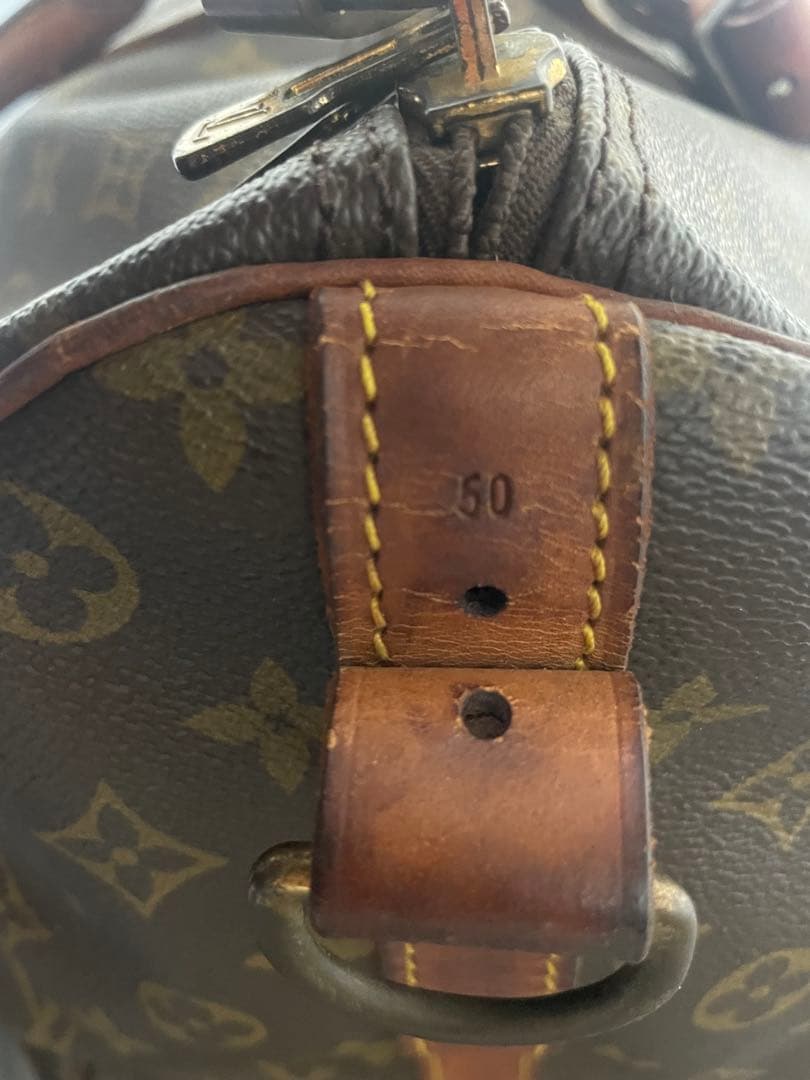 LOUIS VUITTON ビンテージ　キーポル50 3桁シリアル
