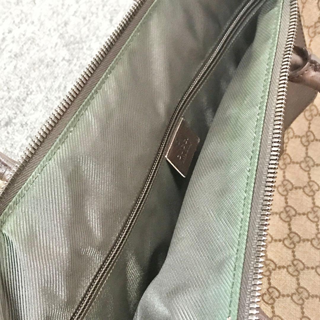 グッチ バンドバッグ ボストン 2WAY GGスプリーム 旅行 カギ S3251