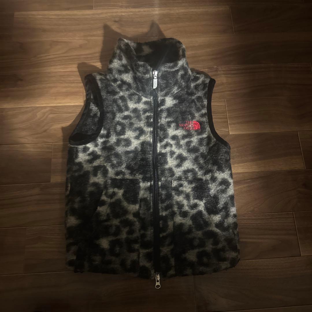 the north face ベスト レオパード ノース