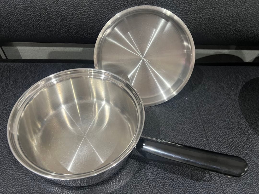 ゆ*き様 美品 Amway 片手鍋 2個セット クィーン　ステンレス　ソースパン
