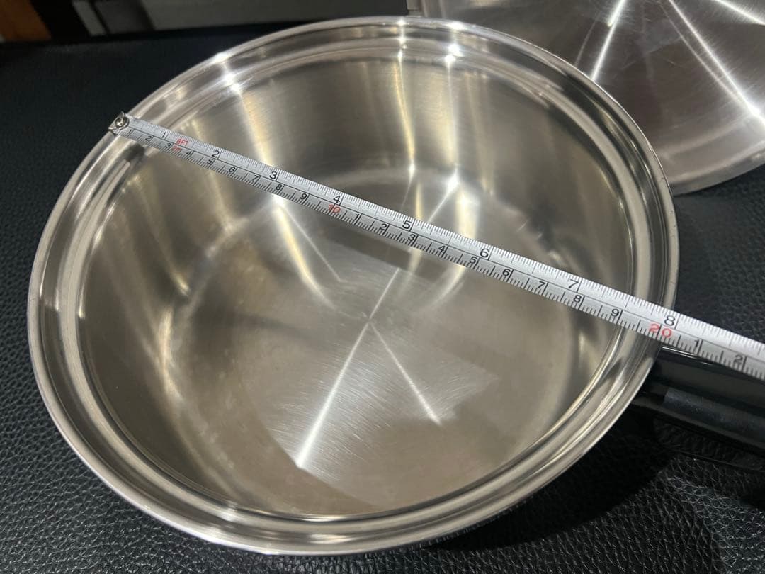 ゆ*き様 美品 Amway 片手鍋 2個セット クィーン　ステンレス　ソースパン