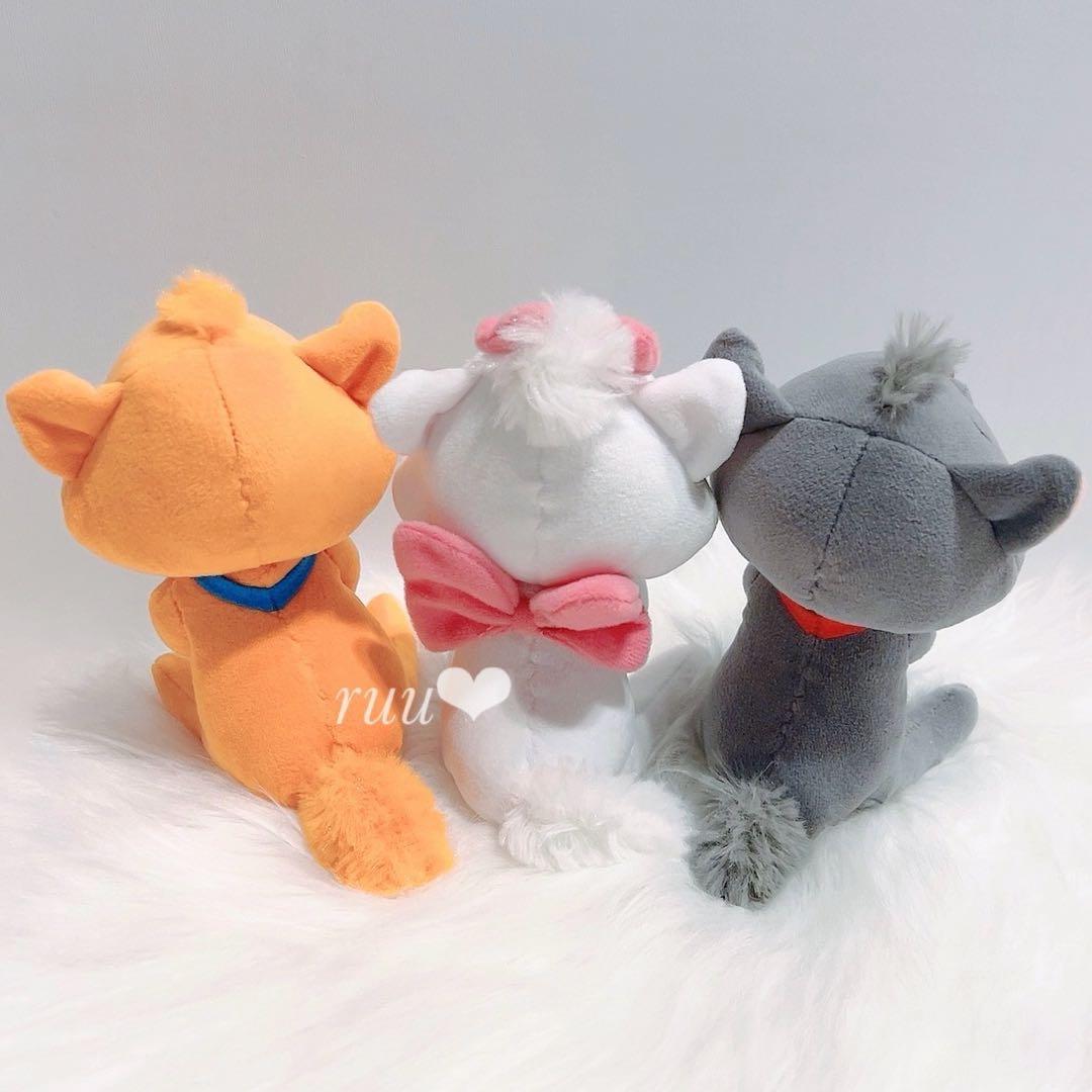 お顔厳選♡ ディズニー　ぬいもーず　ぬいぐるみ　マリー　おしゃれキャット