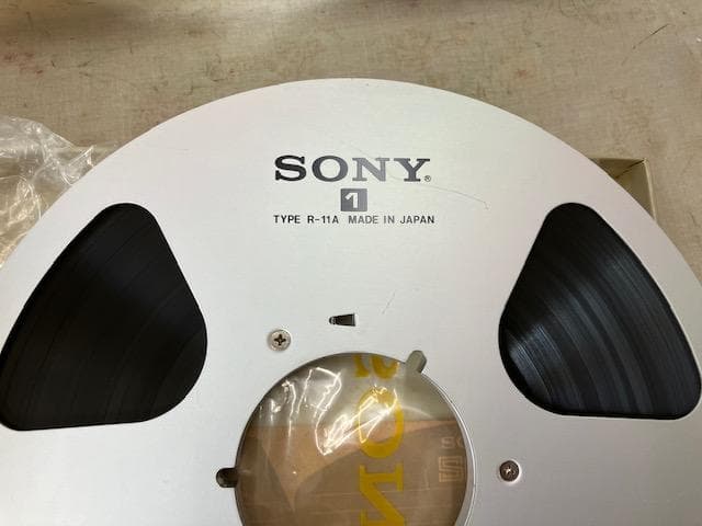 SONY 10号 オープンリールテープ SLH-11-1100-BL