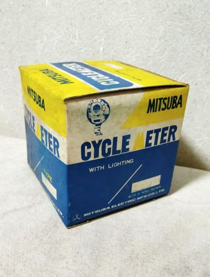 稀少 新品 ミツバ スピードメーター 初期フラッシャー自転車 スーパーカー自転車