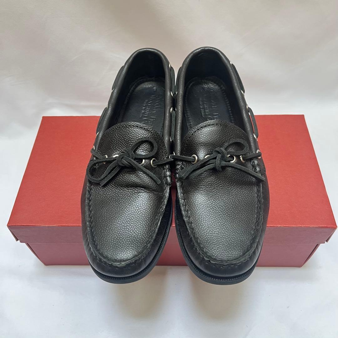 靴 Quoddy / Canoe Shoe / Black US8
