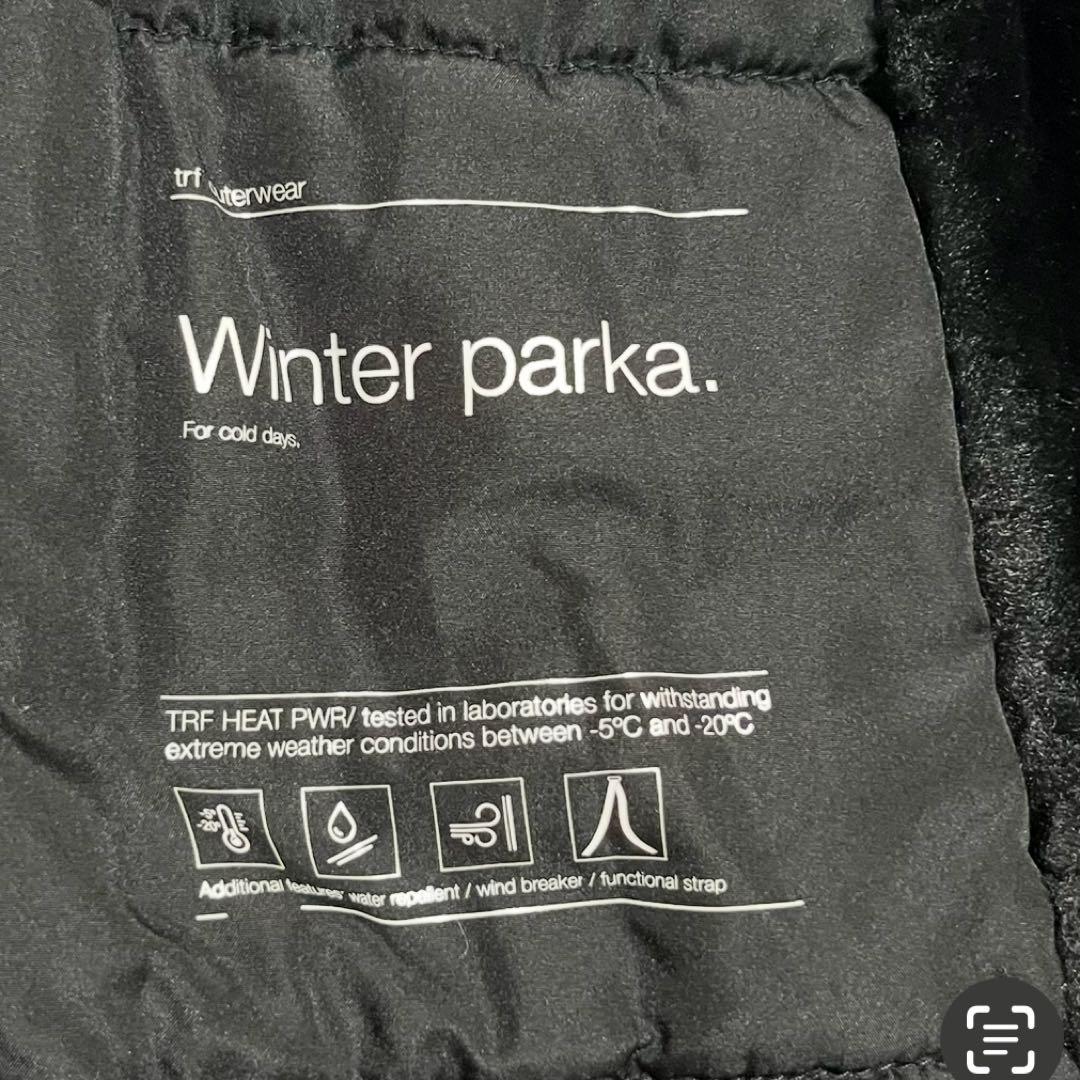 美品❗️極暖ファー付き❗️【ZARA】ウィンターパーカー モッズコート 中綿