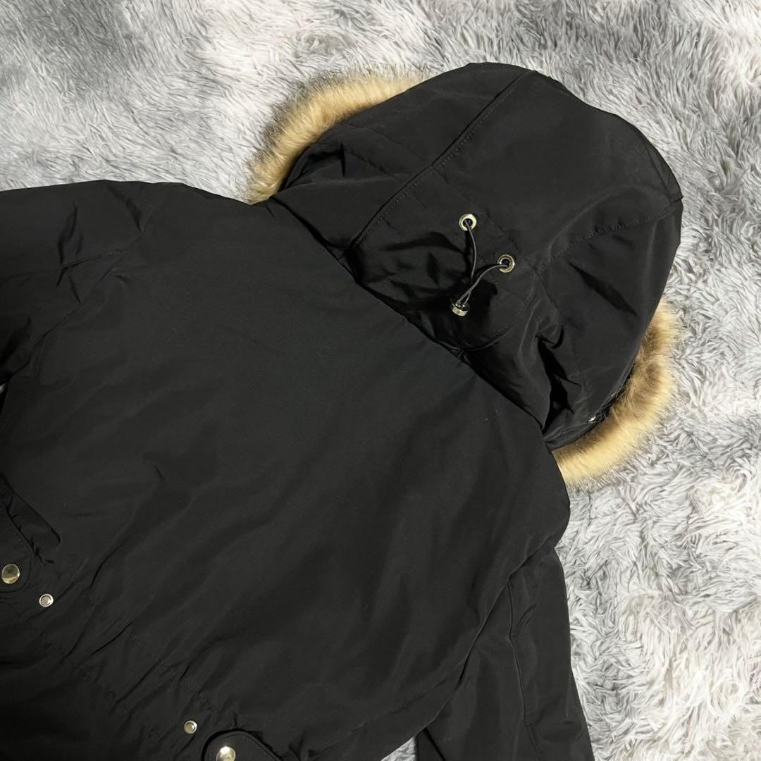 美品❗️極暖ファー付き❗️【ZARA】ウィンターパーカー モッズコート 中綿