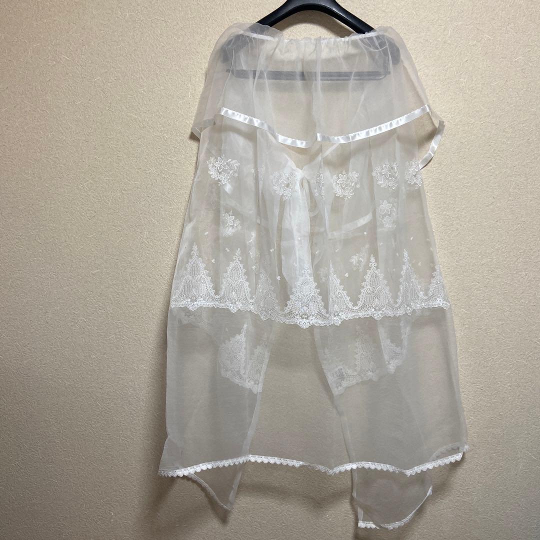 お宮参り　ケープ　レース ②