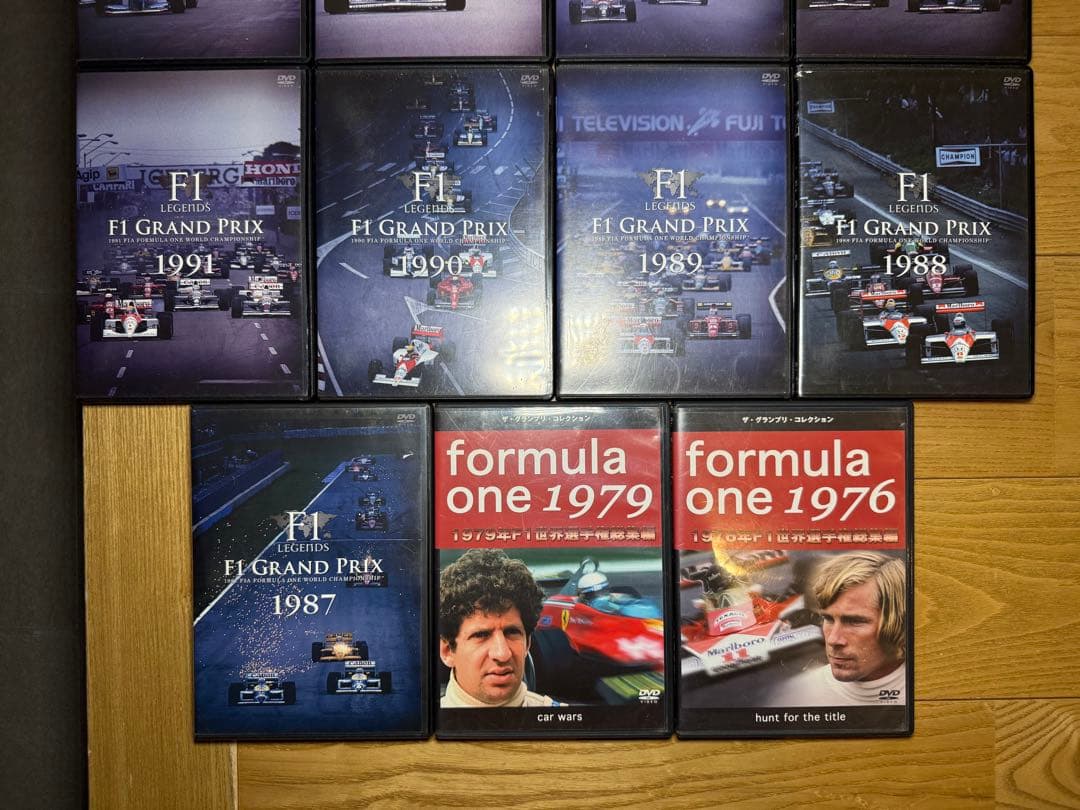 F1 LEGENDS 1987～1995 フル9本＋formula one２本