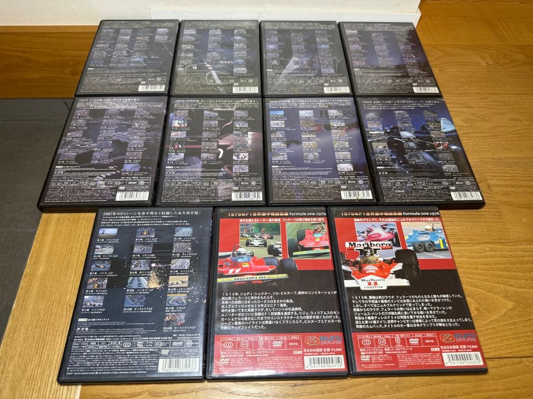 F1 LEGENDS 1987～1995 フル9本＋formula one２本