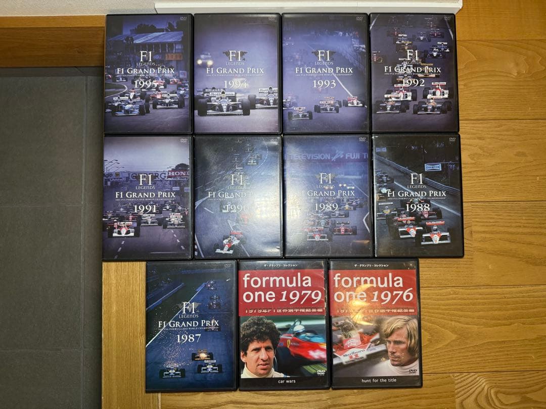 F1 LEGENDS 1987～1995 フル9本＋formula one２本