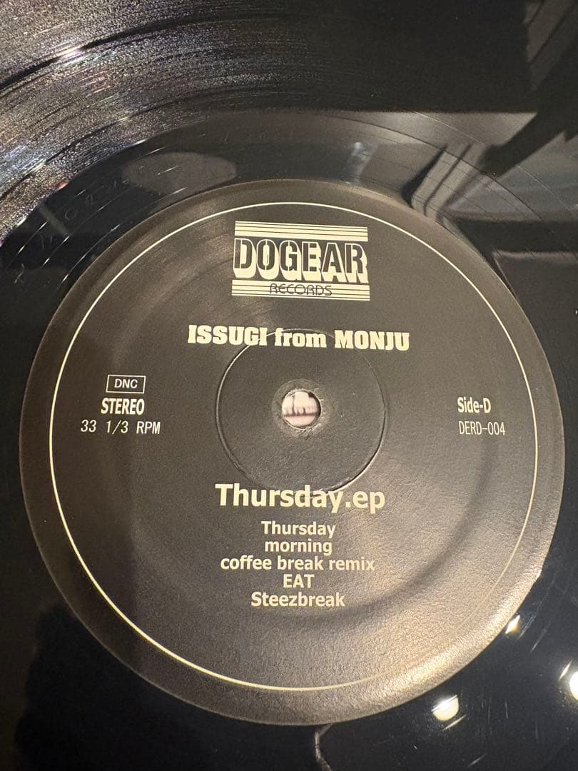 ISSUGI Thursday EP レコード