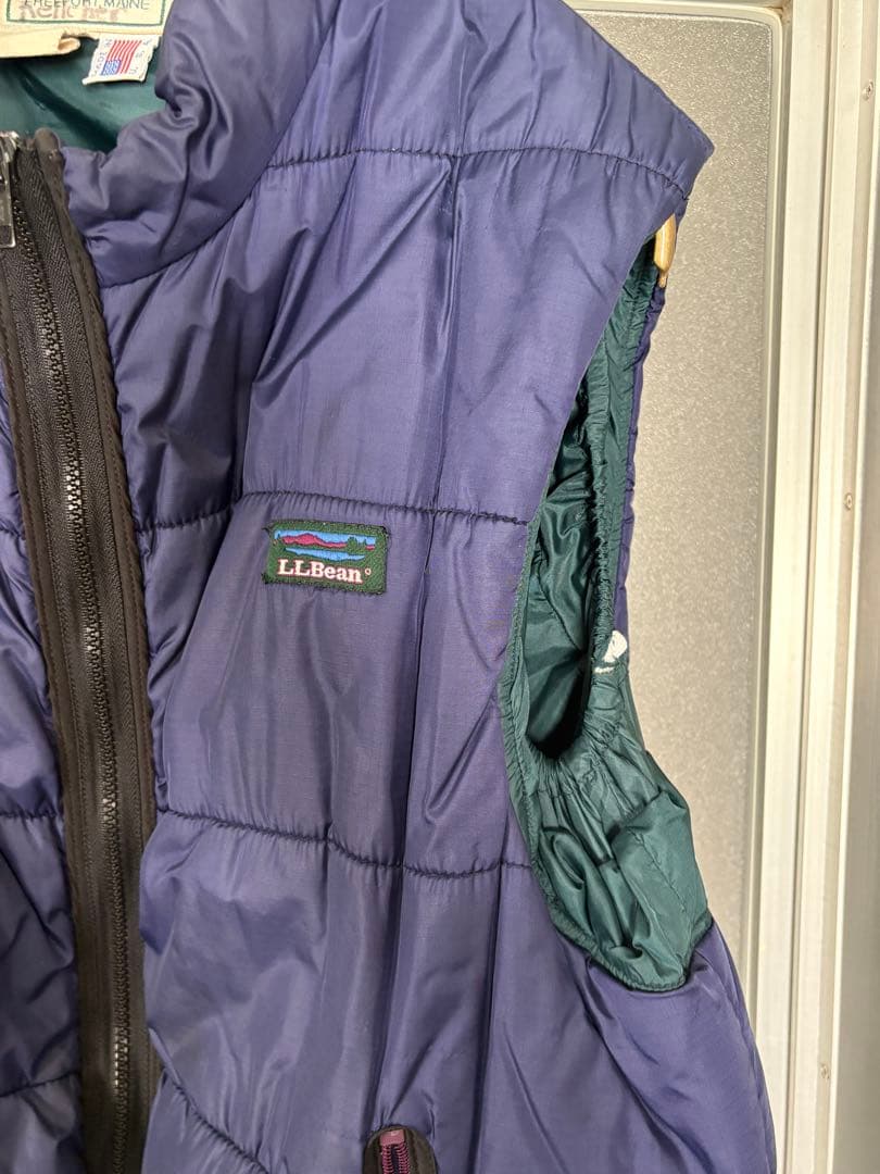 80s〜90s L.L.Bean ダウンベスト