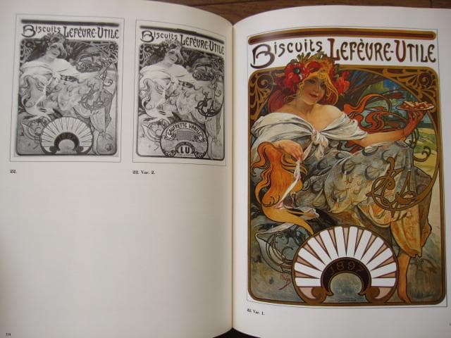 画集　Alphonse Mucha　アルフォンス・ミュシャ　カタログレゾネ