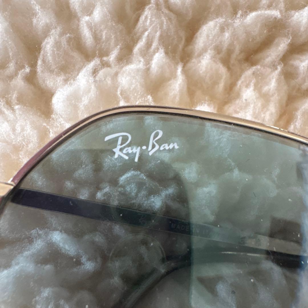 【本日限定特価】Ray-Ban シルバー ラウンドサングラス