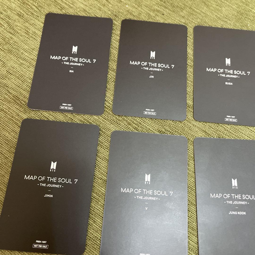 BTS MAP OF THE SOUL 7 THE journey トレカセット