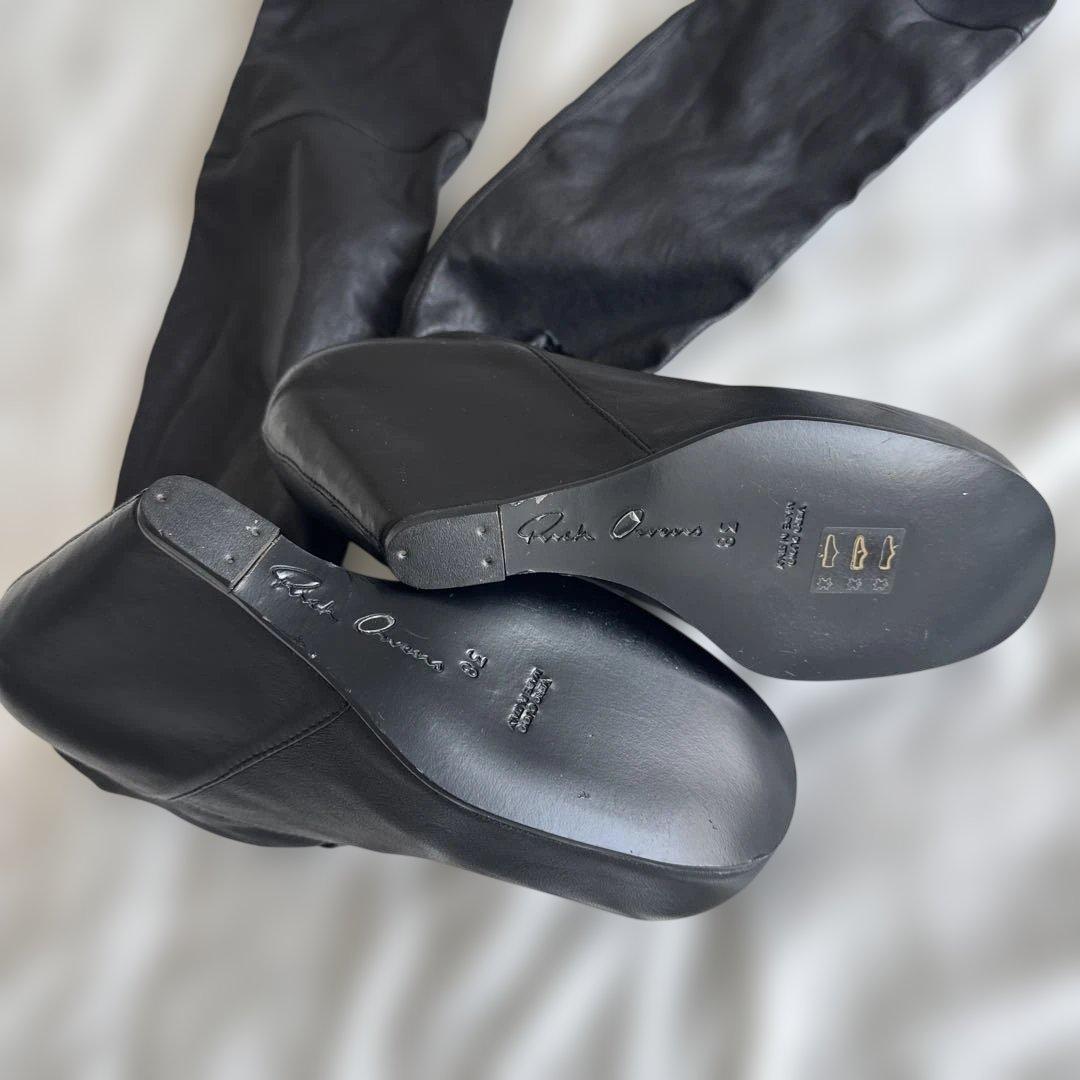 RickOwens リックオウエンス ロングブーツ サイズ38