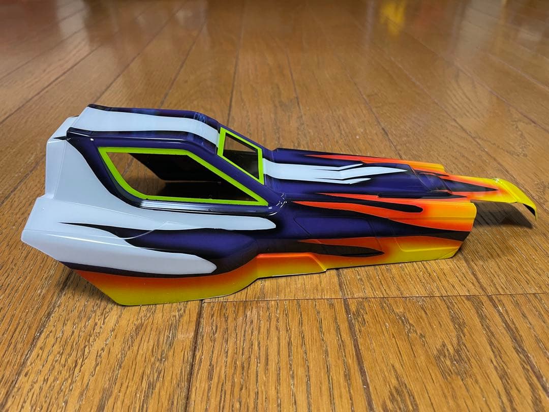 こー　DT03レーシングファイター　スペアボディ　塗装