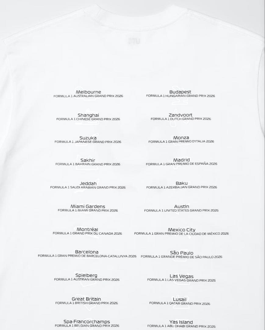 2枚セット　ミッキーマウス × F1 コラボ Tシャツ　ユニクロ