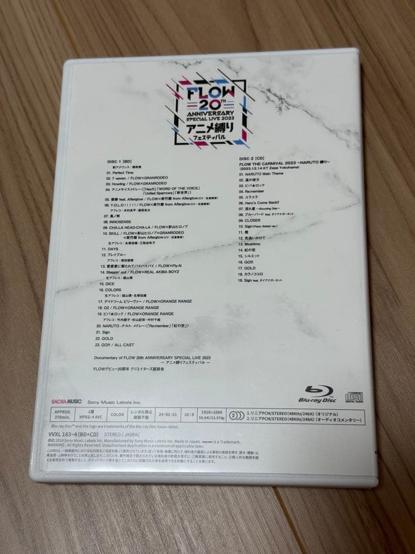 FLOW 20th ANNIVERSARY SPECIAL LIVE…