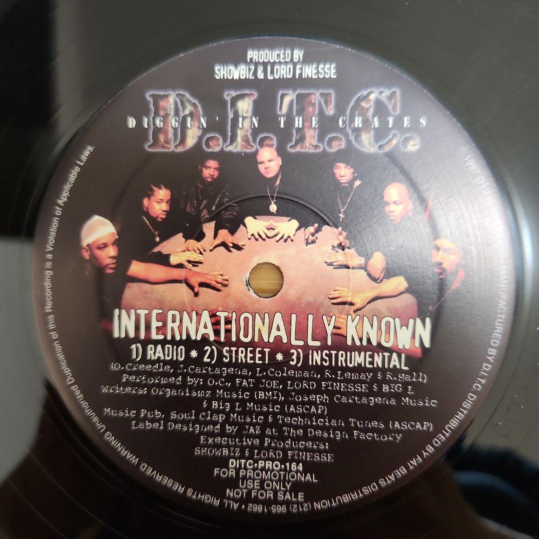 D.I.T.C. INTERNATIONALLY KNOWN レコード