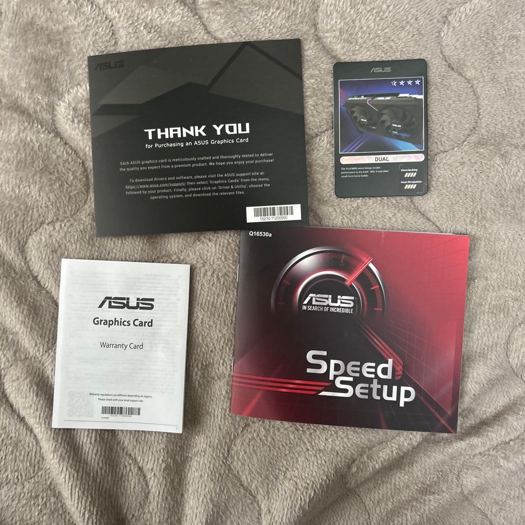 グラフィックボード・グラボ・ビデオカード ASUS DUAL GeForce RTX 3060 OC 12GB
