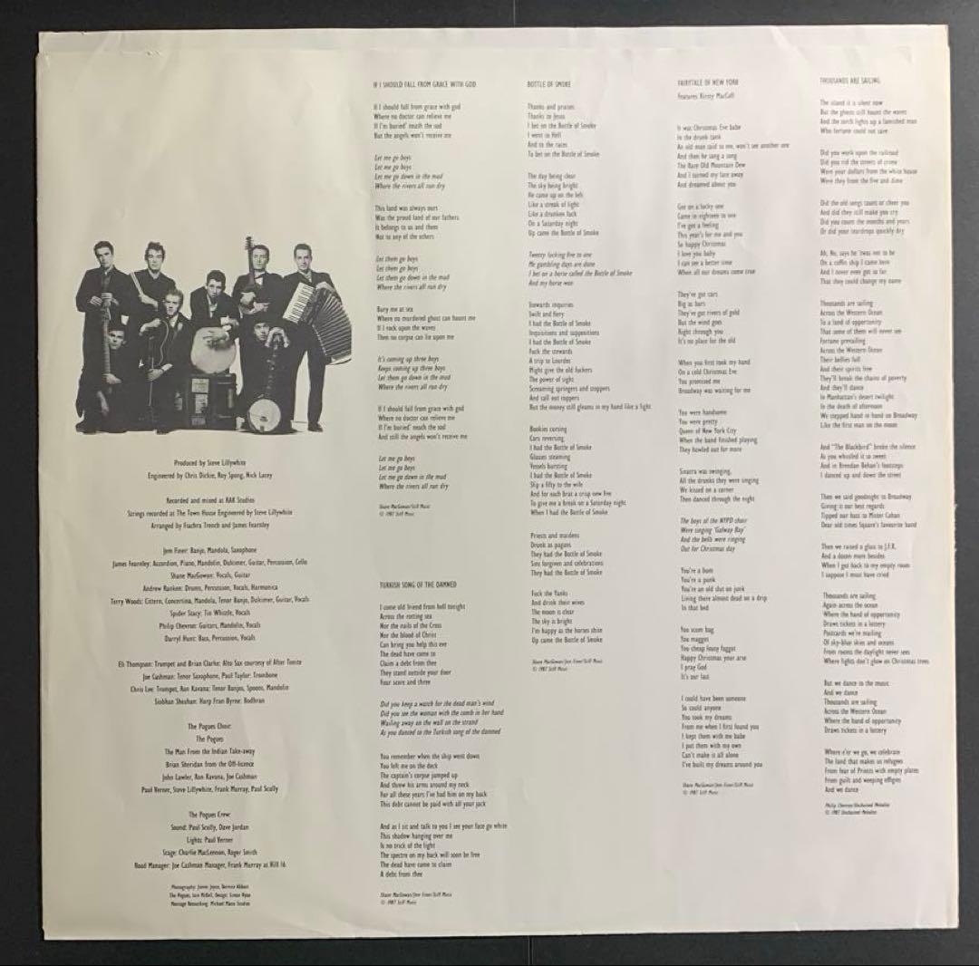 The Pogues / 堕ちた天使 US盤LP