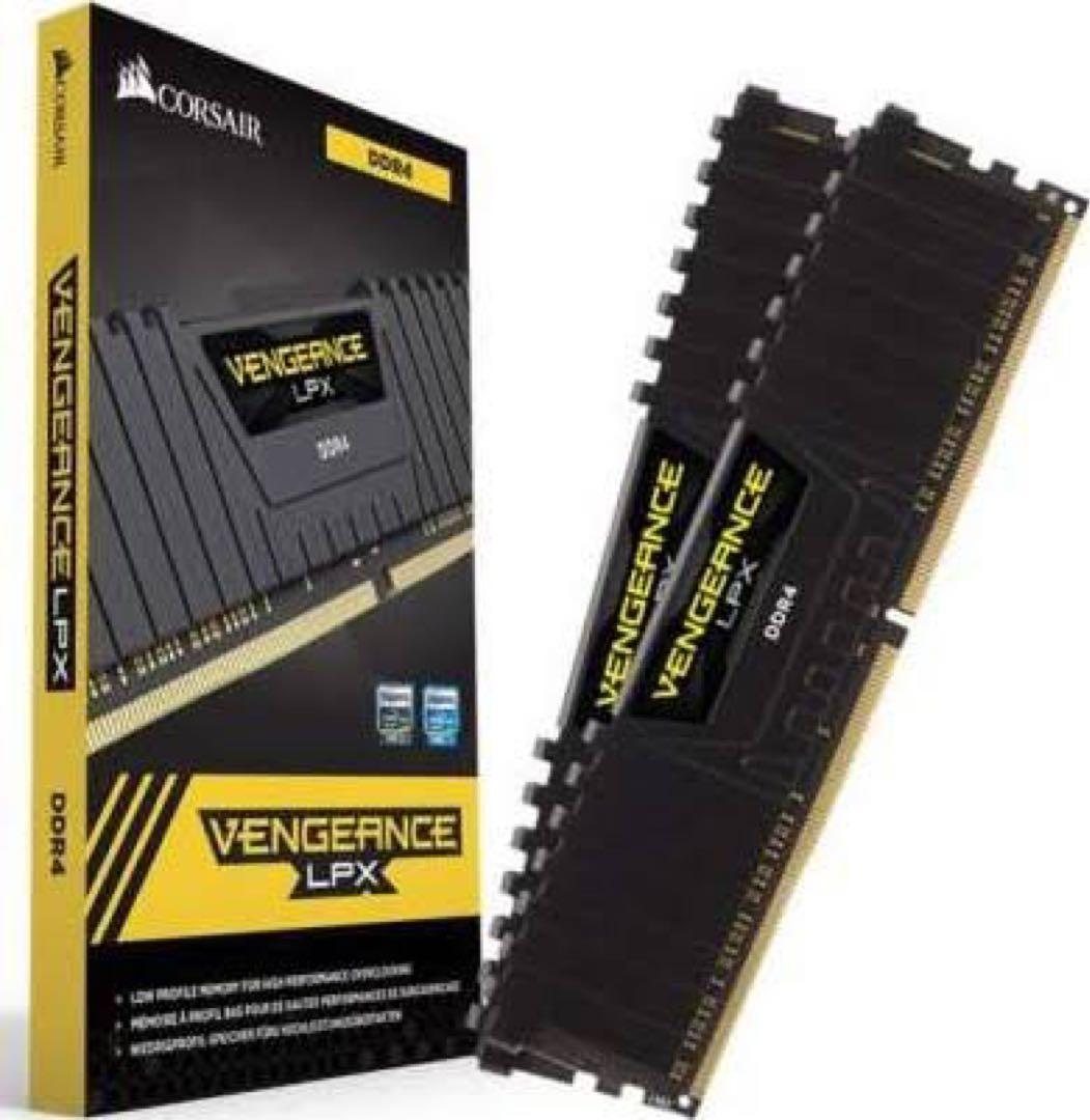 付*）様 【開封済み新品未使用】Corsair DDR4 メモリ 16GB 8G