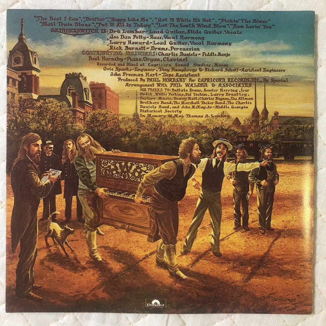 国内盤！Grinderswitch/ Macon Tracks/ 1975年