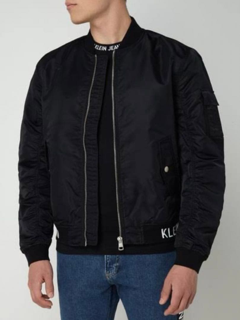   Jeans Ma-1 Bomber Jacket 黒