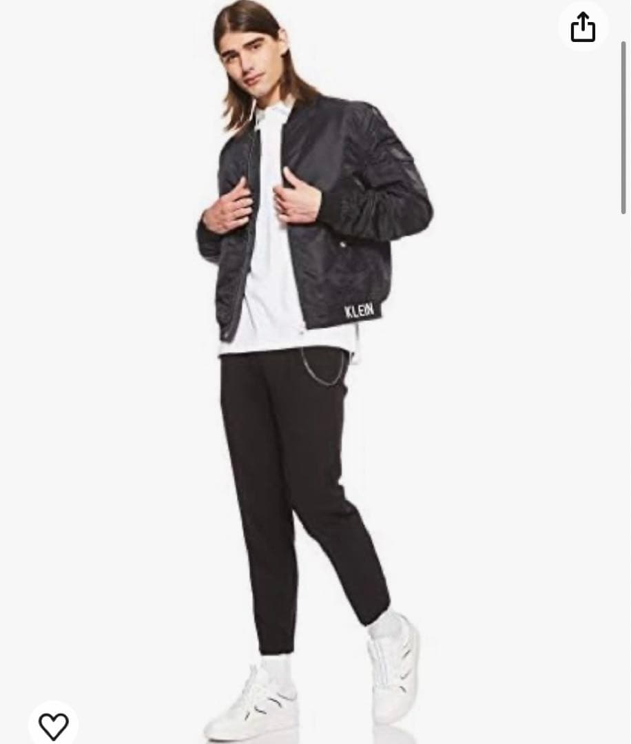  Jeans Ma-1 Bomber Jacket 黒