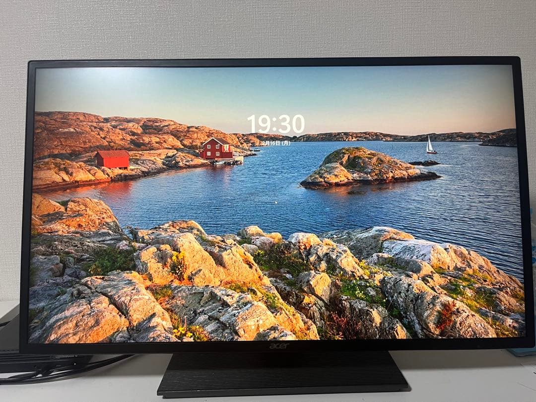 ①Acer エイサー 31.5型 液晶モニターEB321HQU 動作品