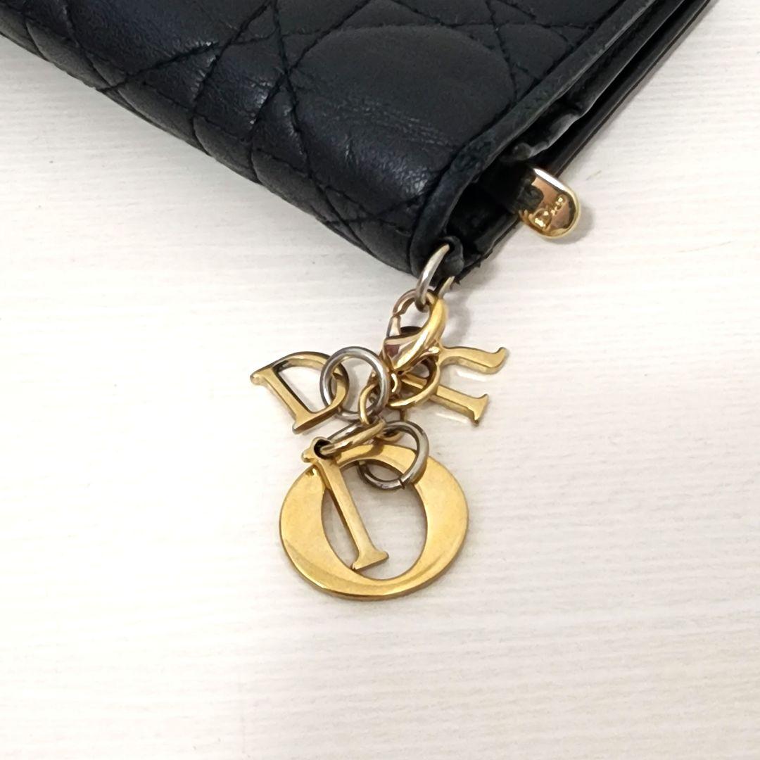 *正規品 ディオール Lady Dior ウォレット 匿名配送*