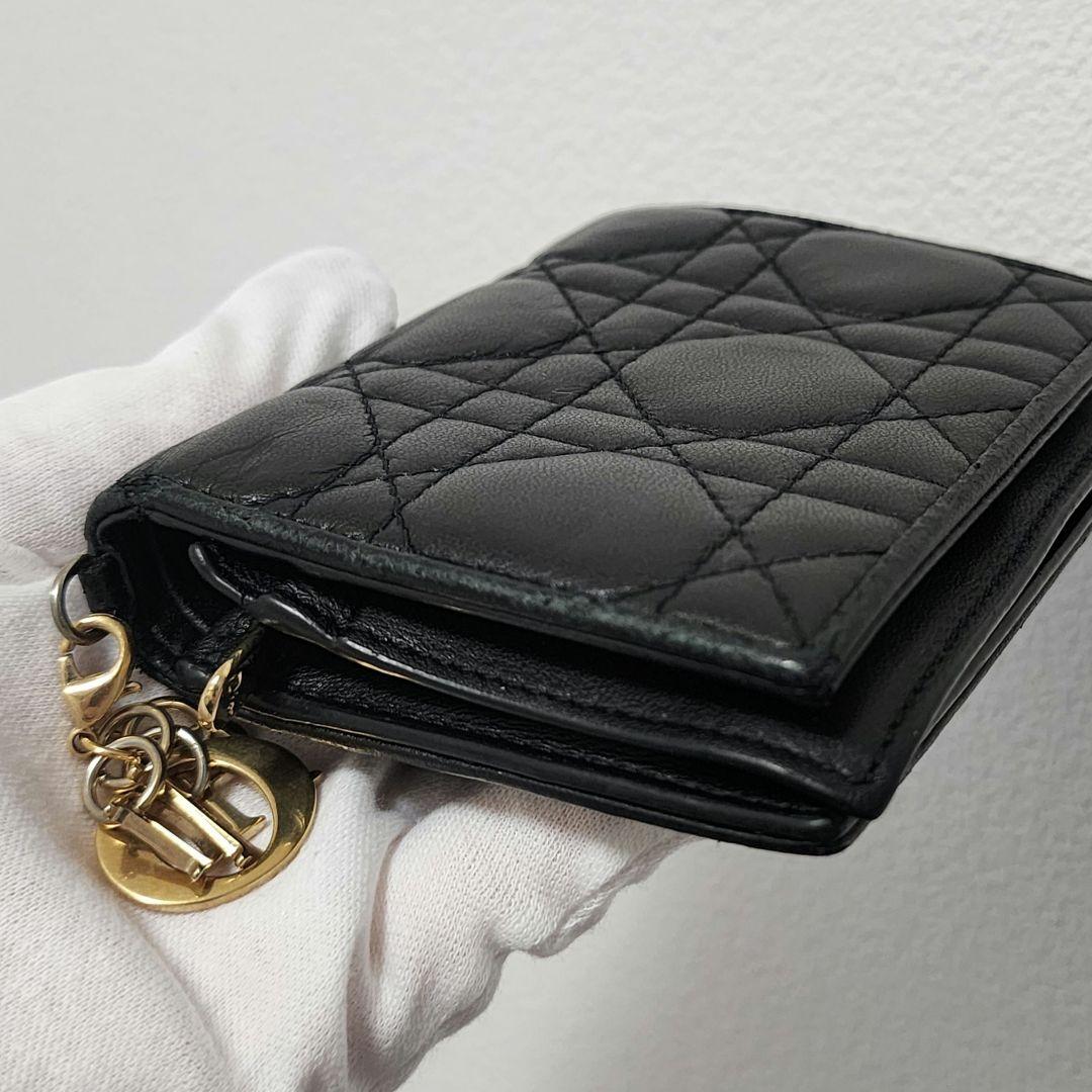 *正規品 ディオール Lady Dior ウォレット 匿名配送*