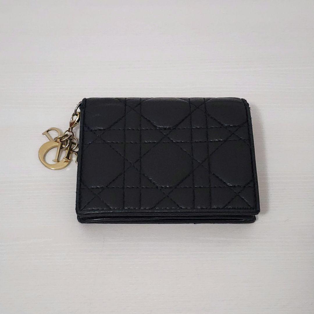 *正規品 ディオール Lady Dior ウォレット 匿名配送*