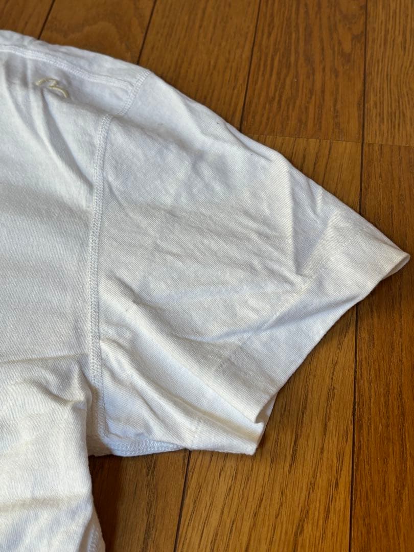 EVISUエヴィス 半袖Ｔシャツ　ホワイト白 世界唯一 山根洋服店 ４４レア