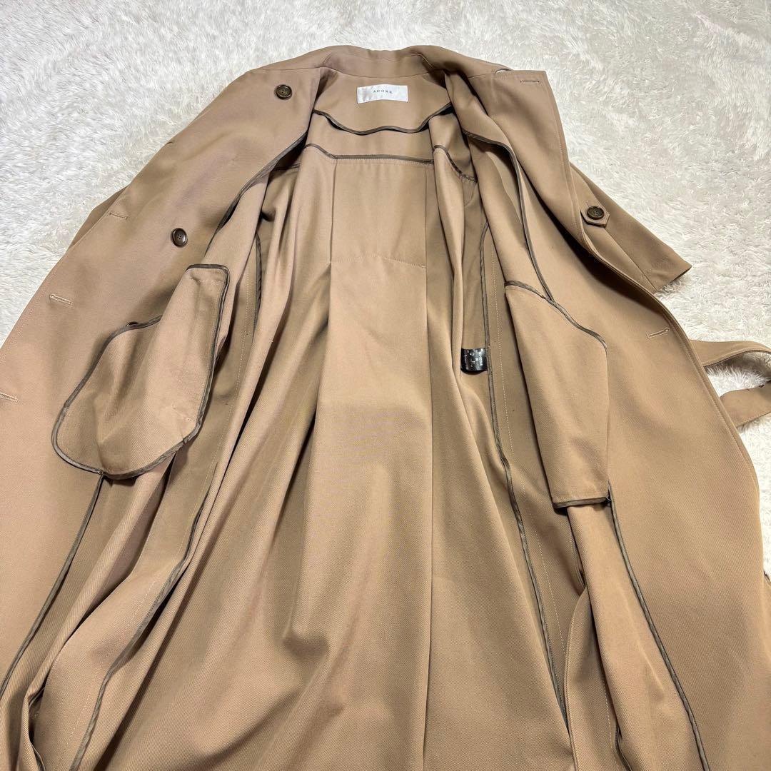 JKDM　ADORE シャンブレー ツイン コート ポンチョ